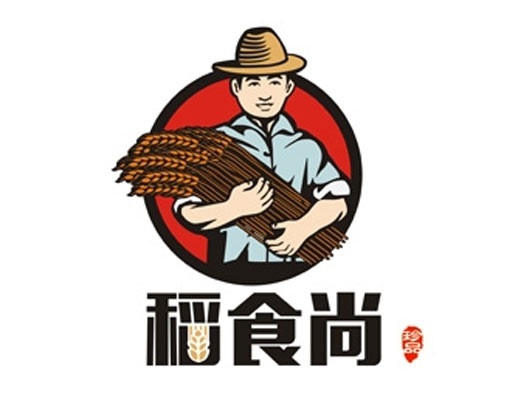 稻谷logo设计理念