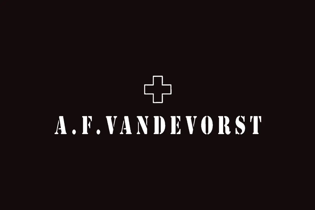 A.F. Vandevorst品牌反白LOGO