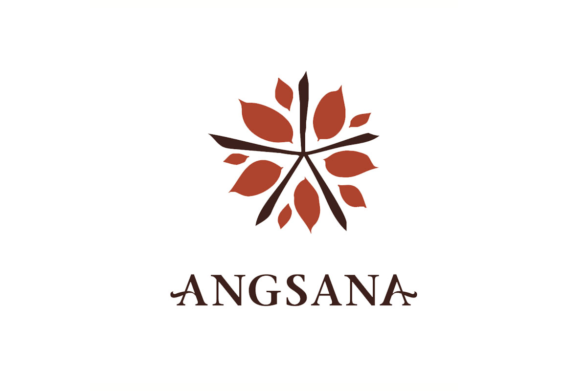 ANGSANA悦椿酒店品牌LOGO设计案例-酒店行业标志设计方案