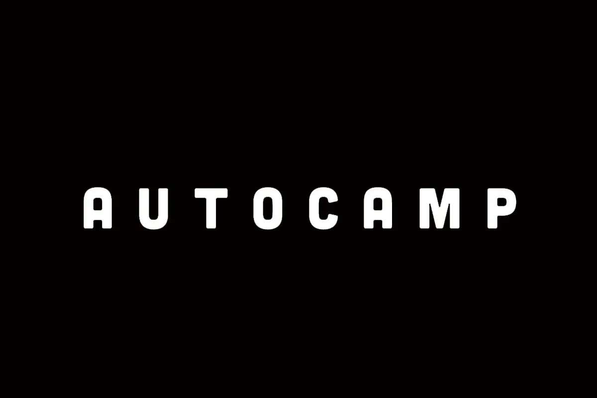 AUTOCAMP酒店品牌反白LOGO