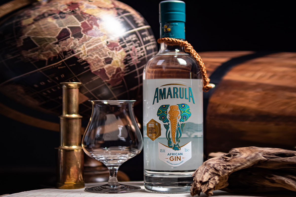 African Dry Gin标志设计含义及杜松子酒品牌设计理念