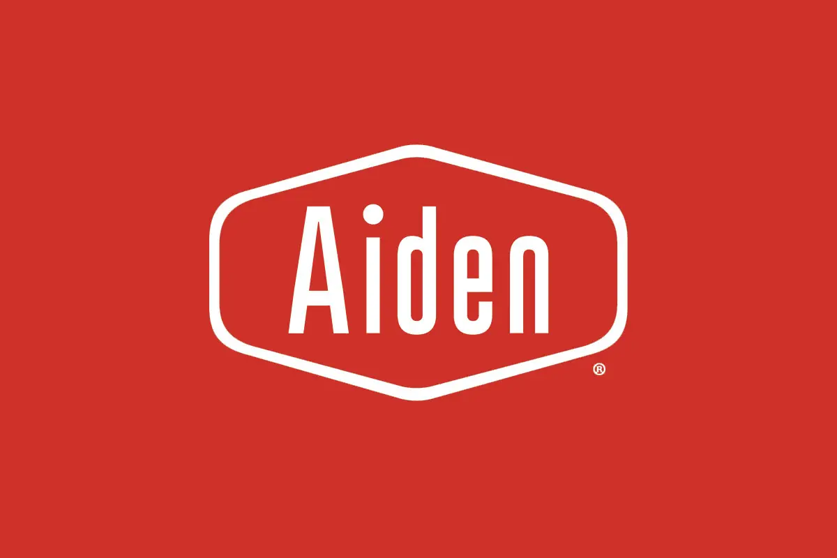 Aiden酒店品牌反白LOGO