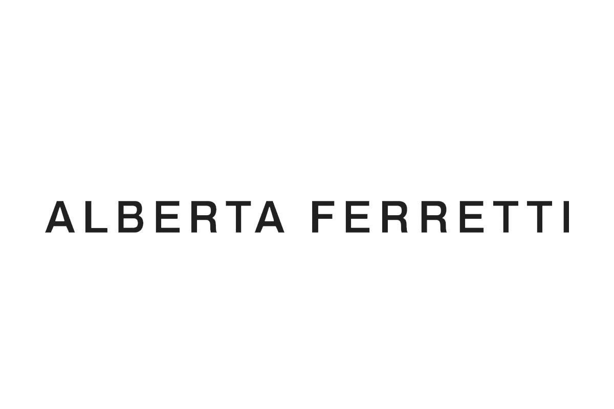 Alberta Ferretti阿尔伯特·菲尔蒂品牌LOGO设计案例-服饰箱包行业标志设计方案