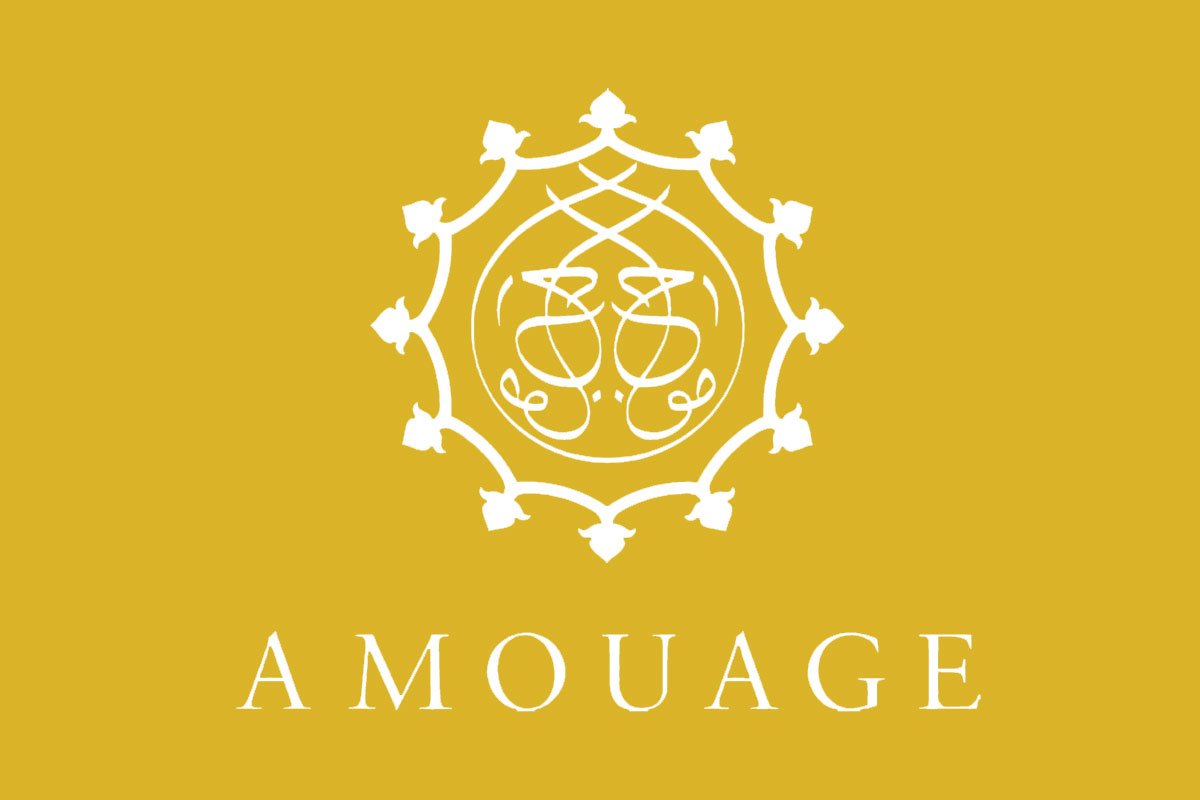 Amouage品牌反白logo