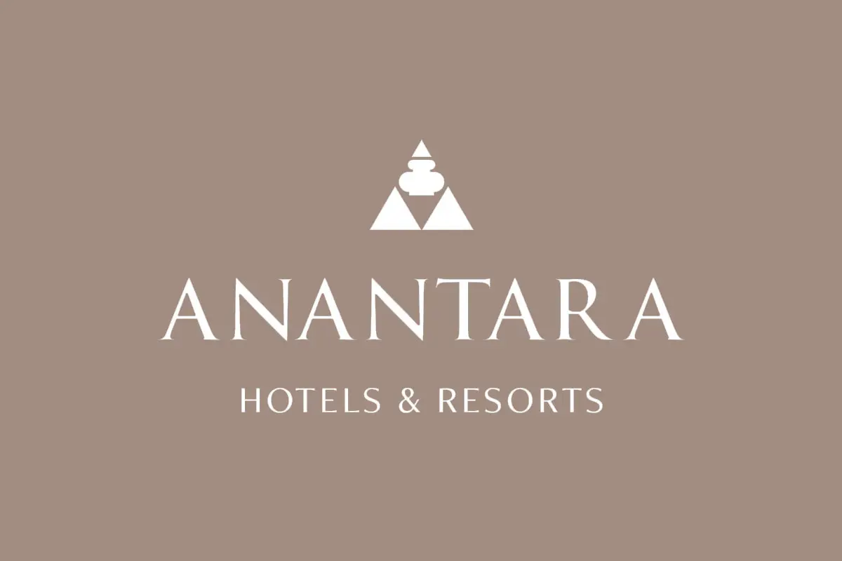 Anantara安纳塔拉酒店品牌反白LOGO