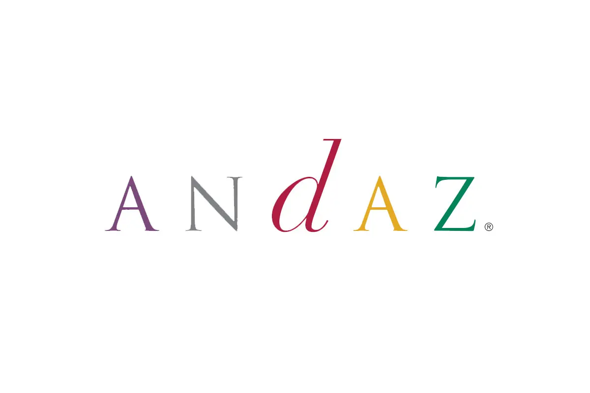 Andaz安达仕酒店品牌LOGO设计案例-酒店行业标志设计方案