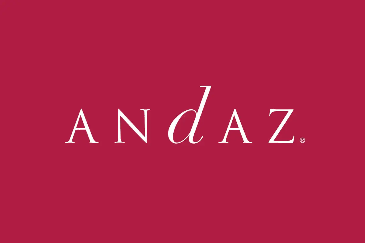 Andaz安达仕酒店品牌反白LOGO