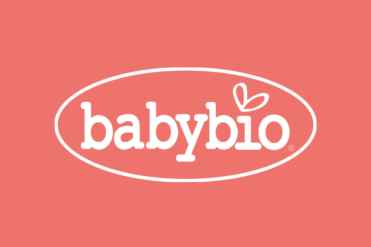 Babybio品牌反白LOGO