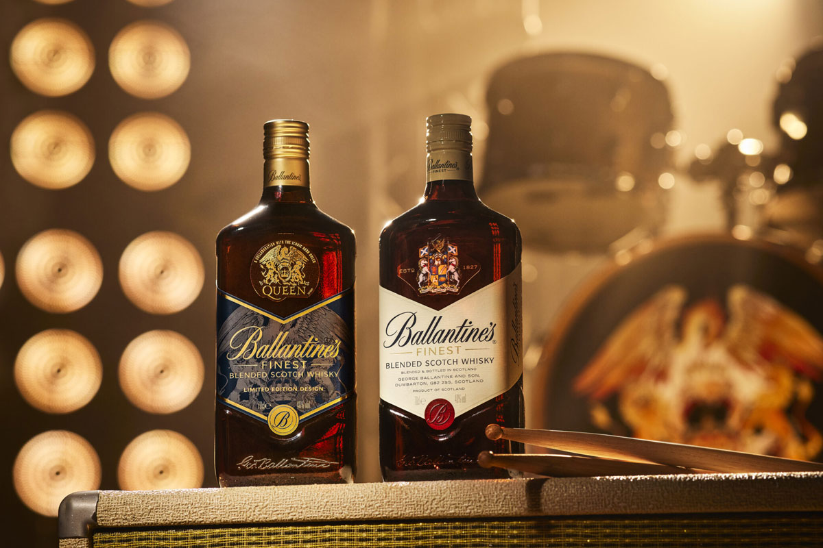 Ballantine's标志设计含义及威士忌品牌设计理念