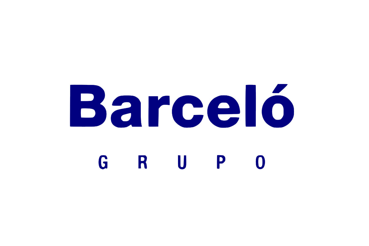 Barcelo巴塞罗酒店品牌LOGO设计案例-酒店行业标志设计方案