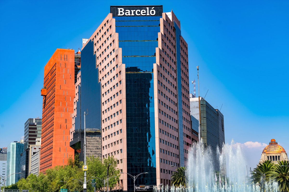 Barcelo巴塞罗酒店标志设计含义及酒店品牌设计理念
