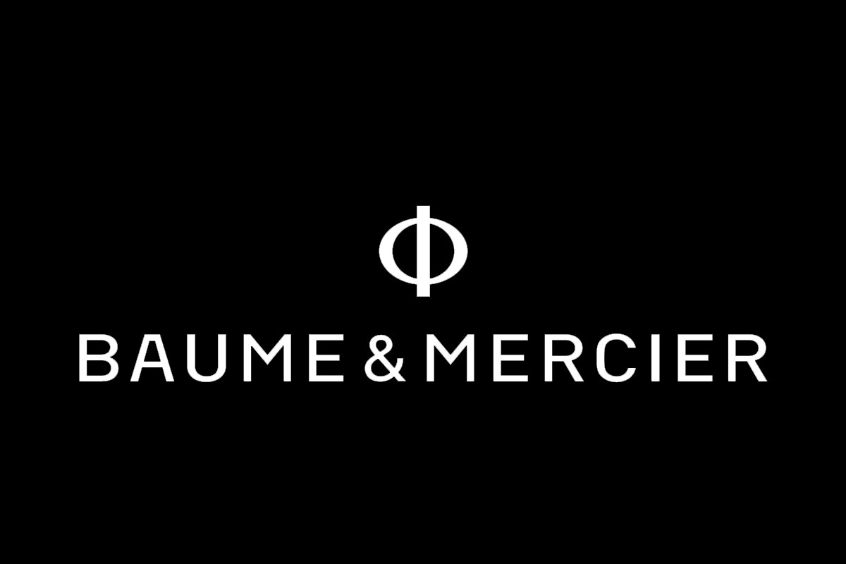 Baume & Mercier名士品牌反白LOGO