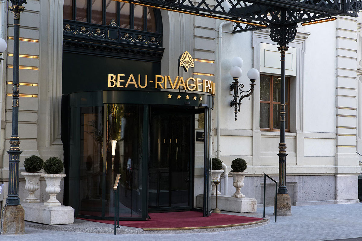 Beau Rivage Palace酒店标志设计含义及酒店品牌设计理念
