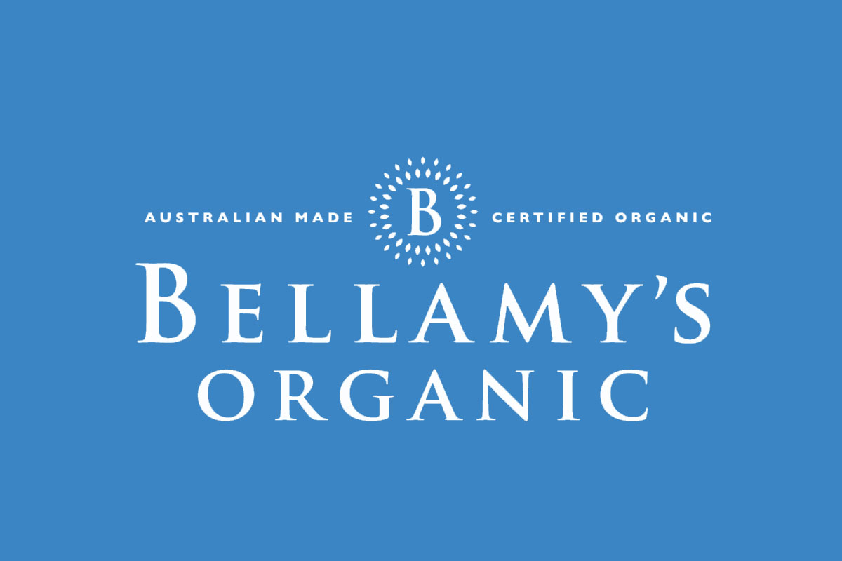 Bellamy’s贝拉米品牌反白LOGO