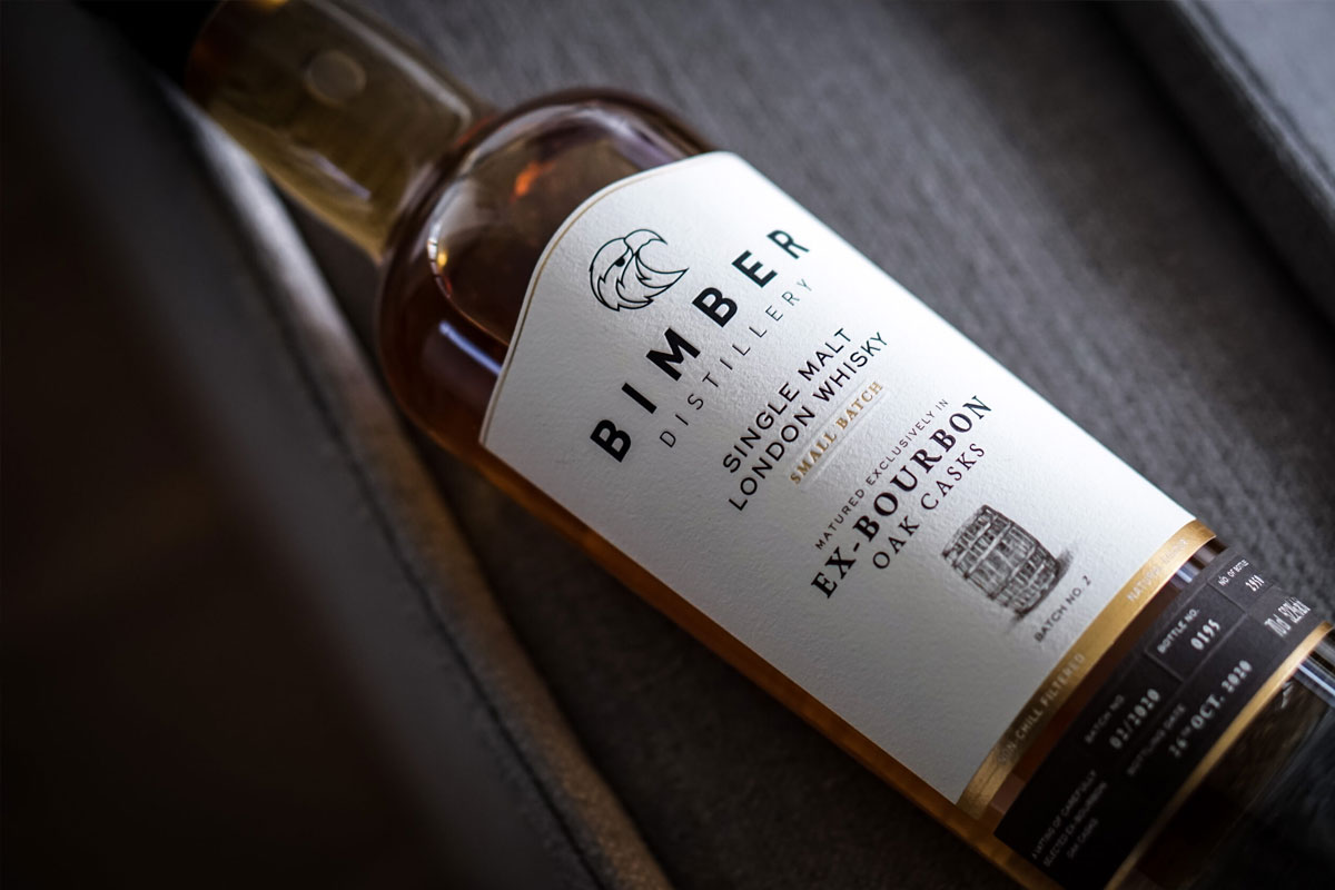 Bimber Ex-Bourbon标志设计含义及杜松子酒品牌设计理念