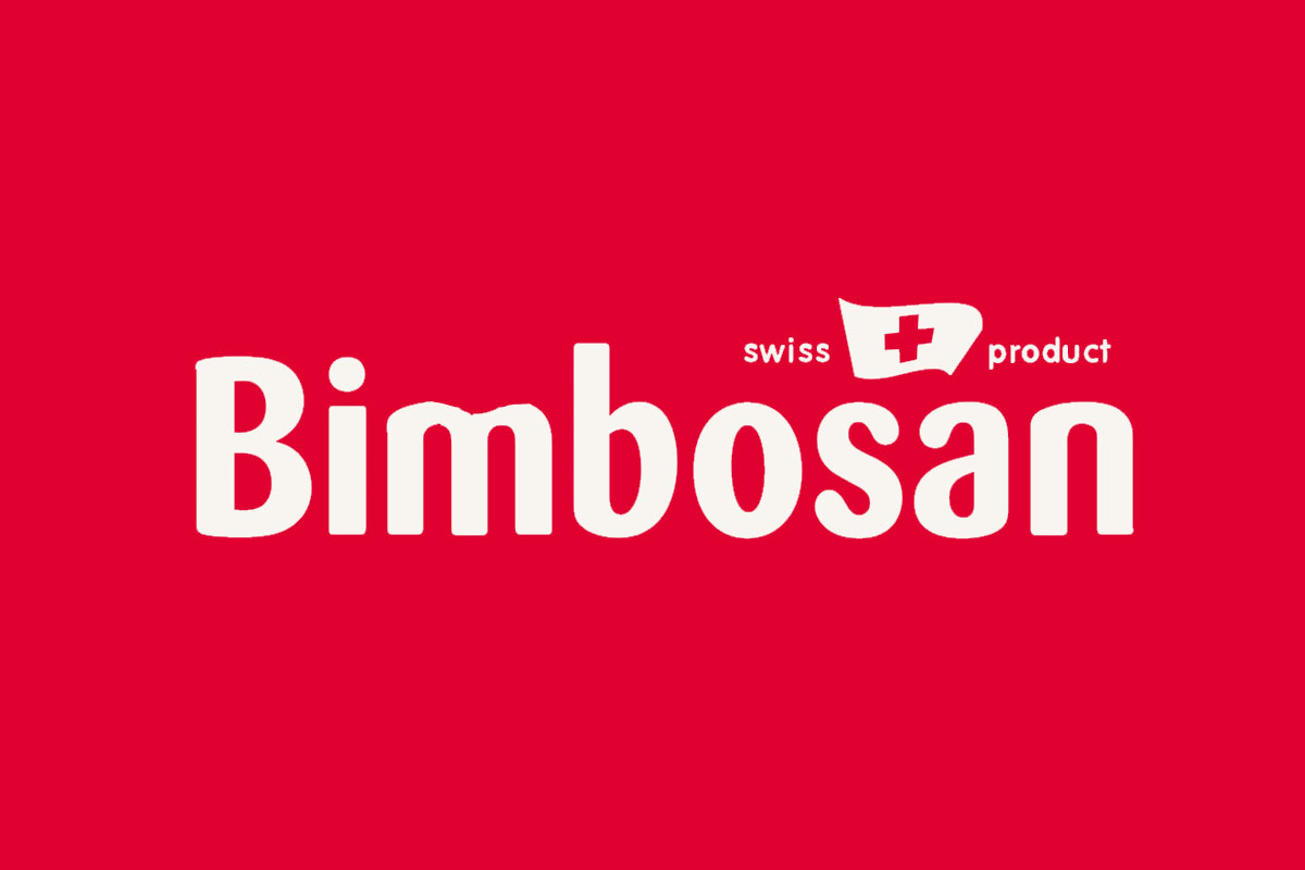 Bimbosan宾博品牌反白LOGO