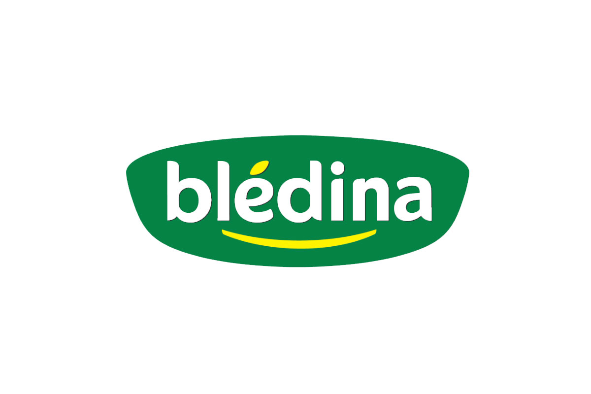 Blédina贝乐蒂品牌LOGO设计案例-牛奶行业标志设计方案