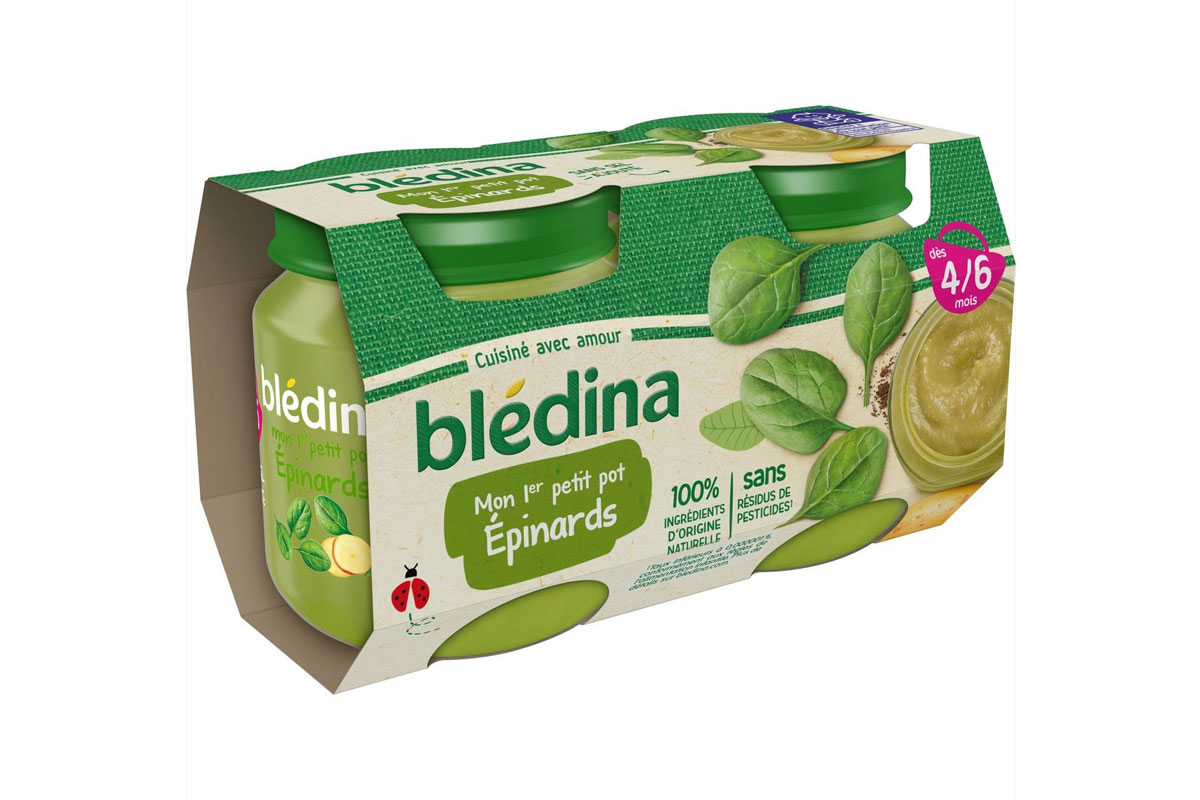 Blédina贝乐蒂品牌LOGO设计案例-牛奶行业标志设计方案