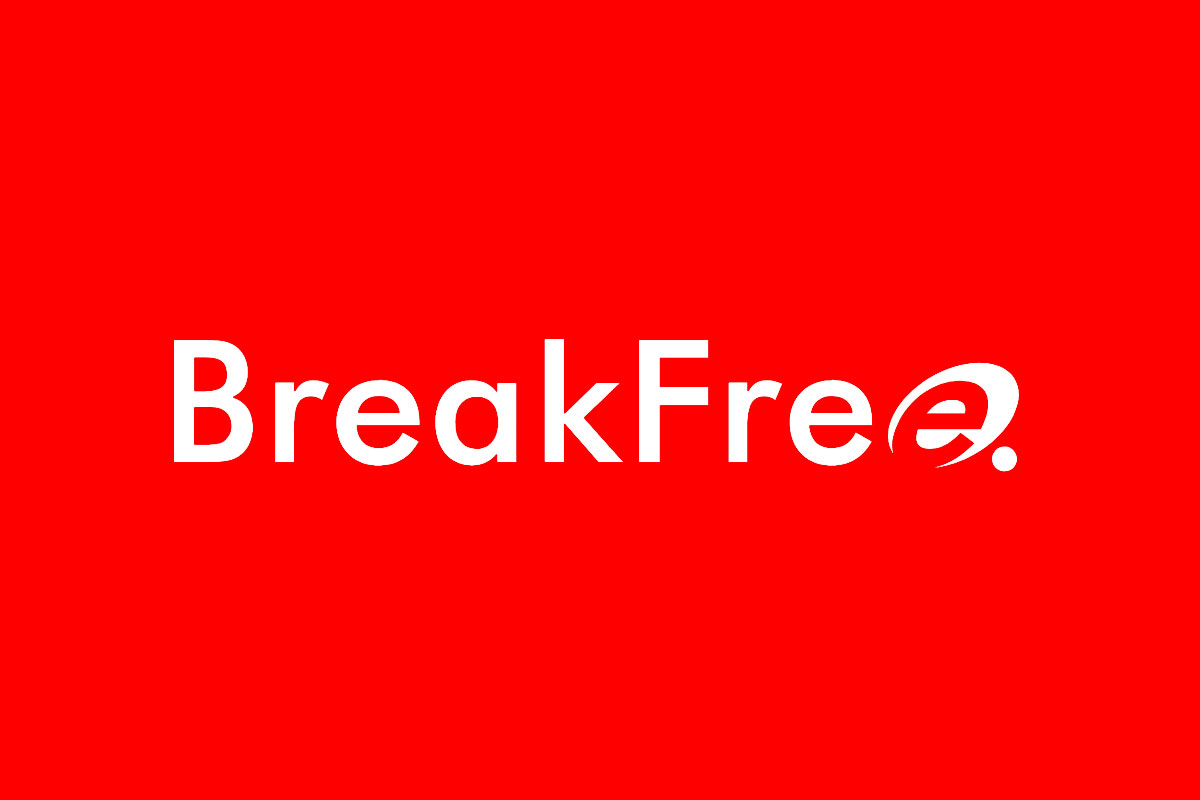 BreakFree贝可菲立酒店品牌反白LOGO
