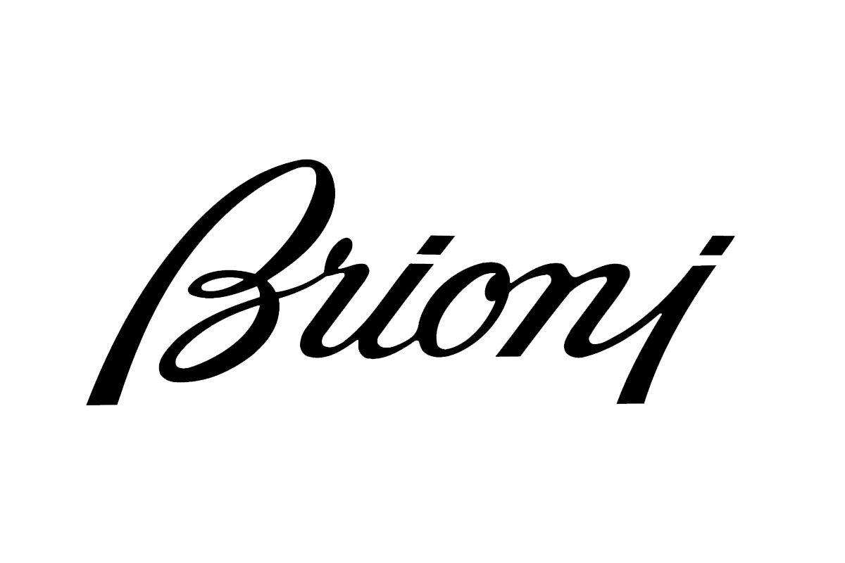Brioni布里奥尼品牌LOGO设计案例-服饰箱包行业标志设计方案