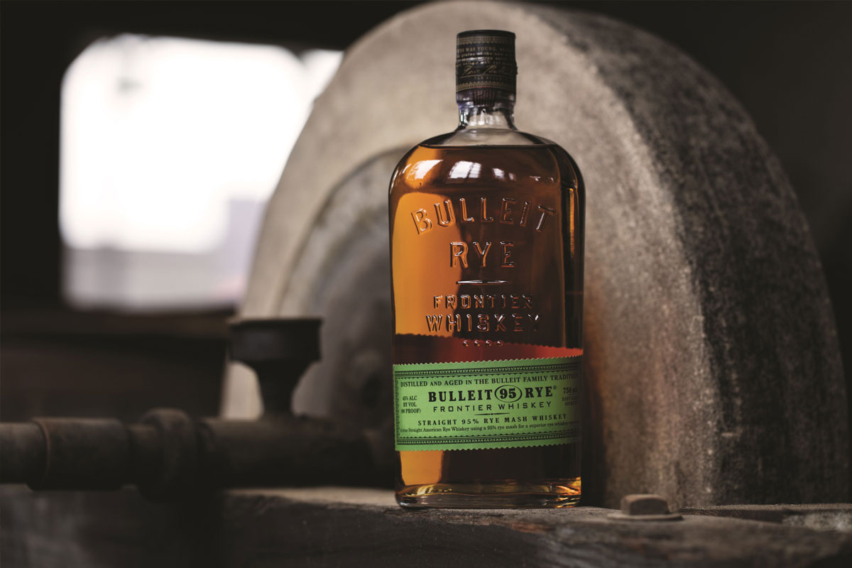 Bulleit Rye标志设计含义及威士忌品牌设计理念