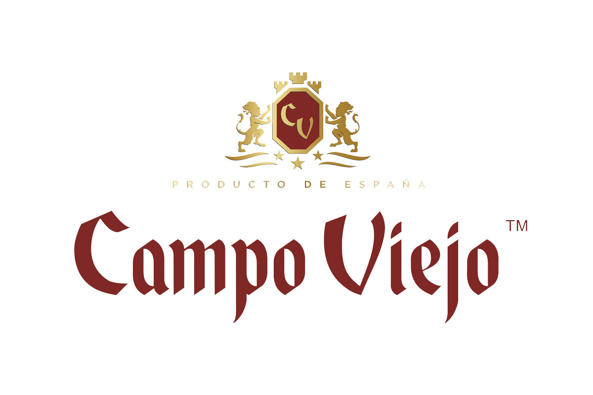 Campo Viejo卡姆普品牌LOGO设计案例-葡萄酒行业标志设计方案