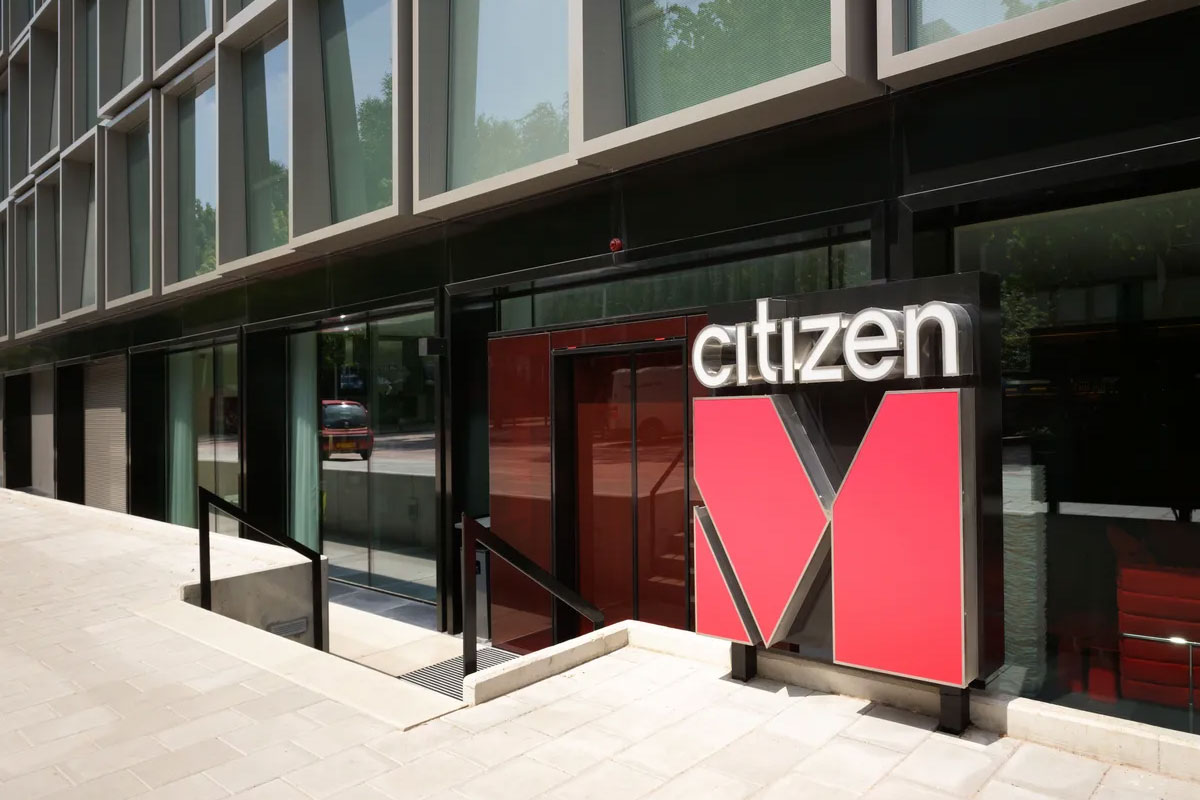 citizen酒店标志设计含义及酒店品牌设计理念