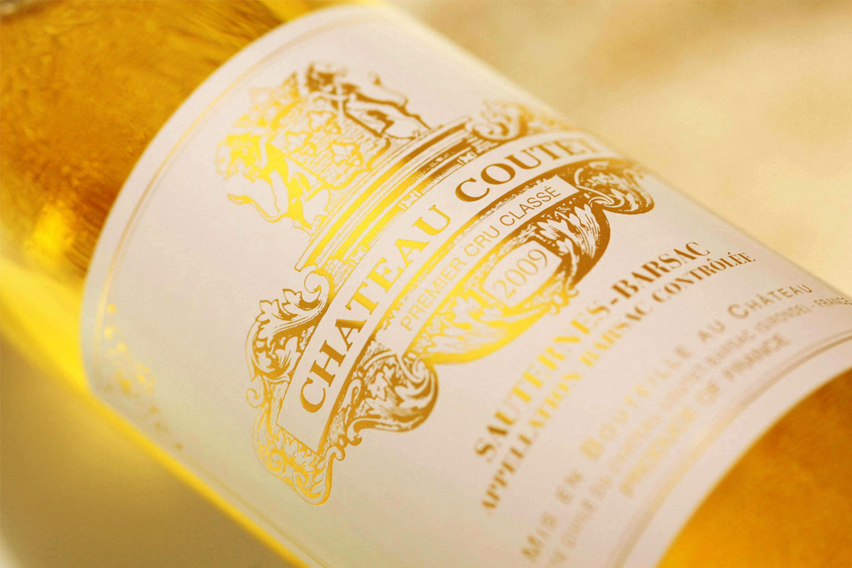 Château Coutet古岱logo设计含义及葡萄酒品牌设计理念