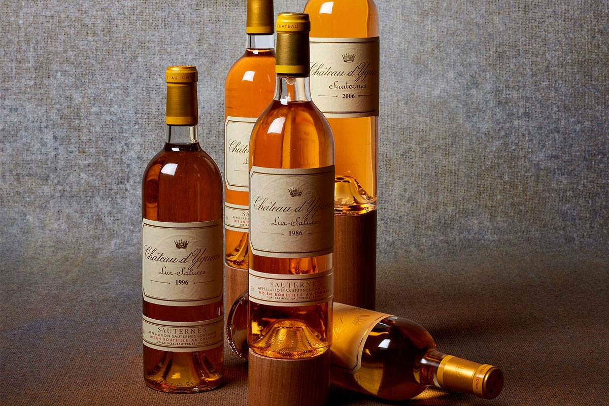 Château d'Yquem滴金logo设计含义及葡萄酒品牌设计理念