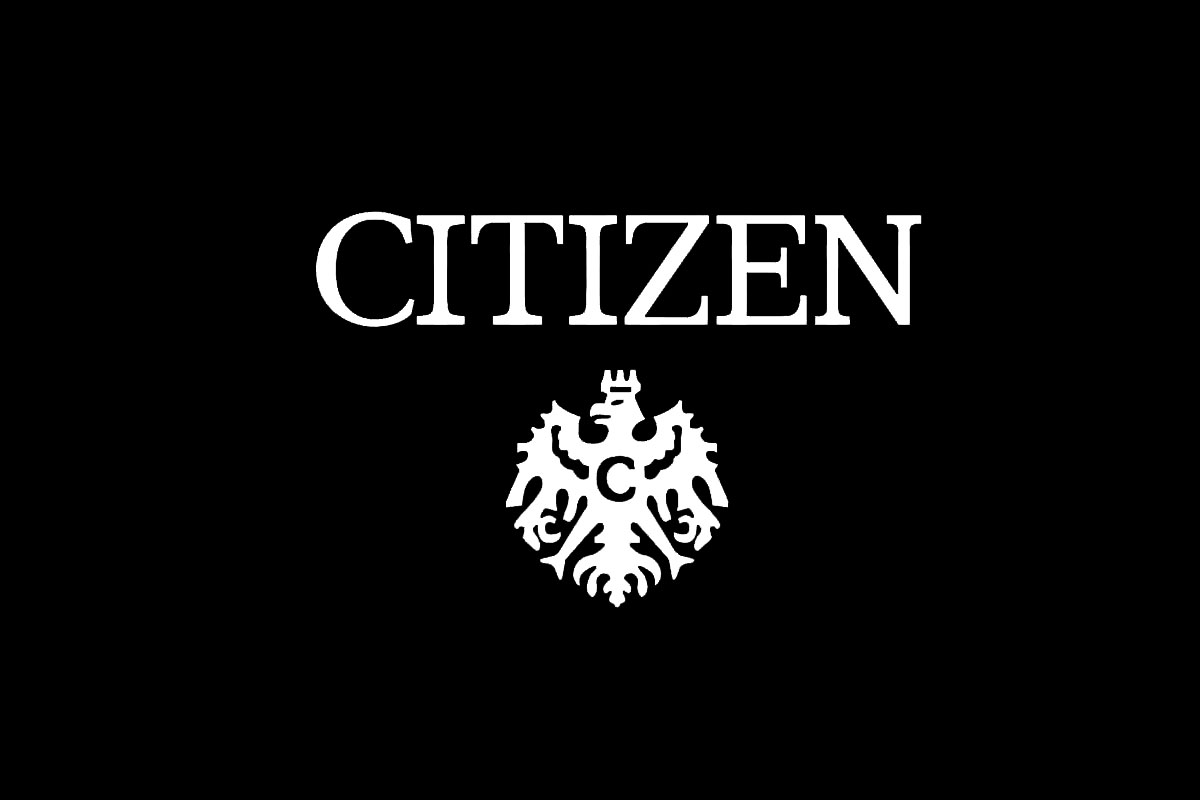 Citizen西铁城品牌反白LOGO