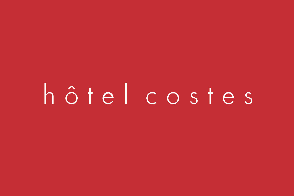 Hôtel Costes品牌反白LOGO