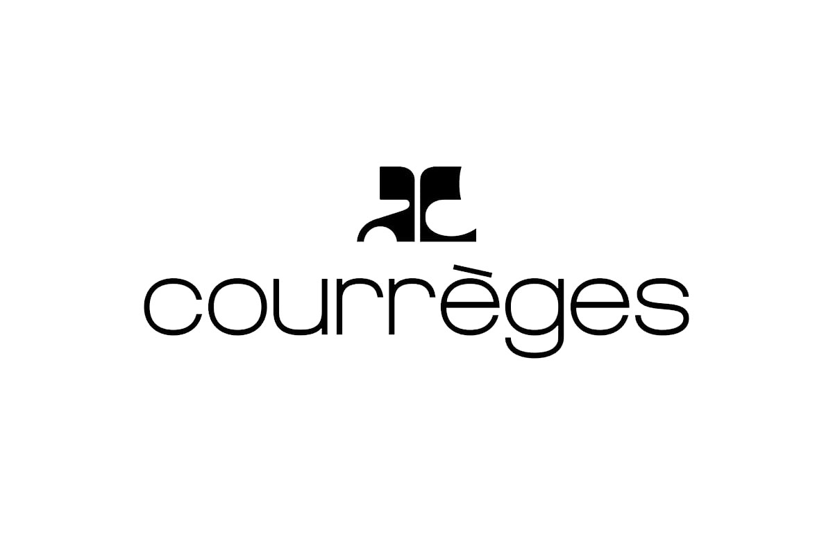 Courrèges品牌LOGO设计案例-服装行业标志设计方案