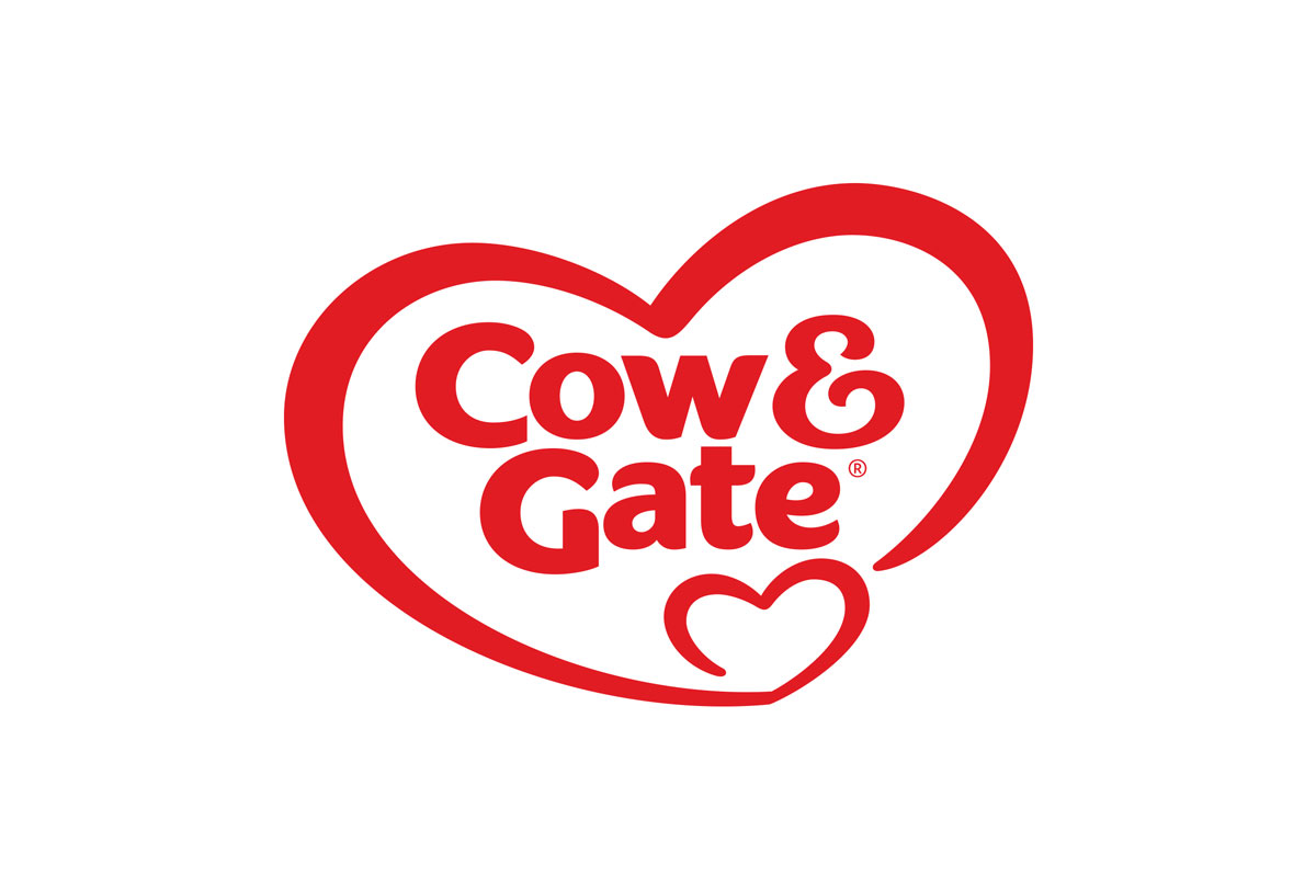 Cow & Gate牛栏品牌LOGO设计案例-牛奶行业标志设计方案