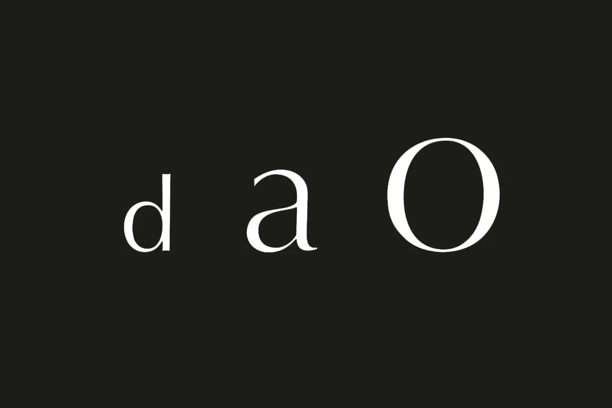 Dao by Dorsett酒店品牌反白LOGO