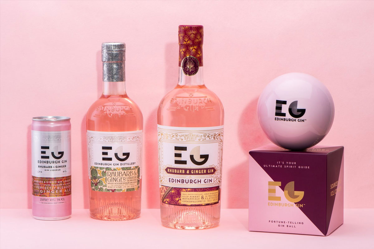 Edinburgh Gin标志设计含义及杜松子酒品牌设计理念