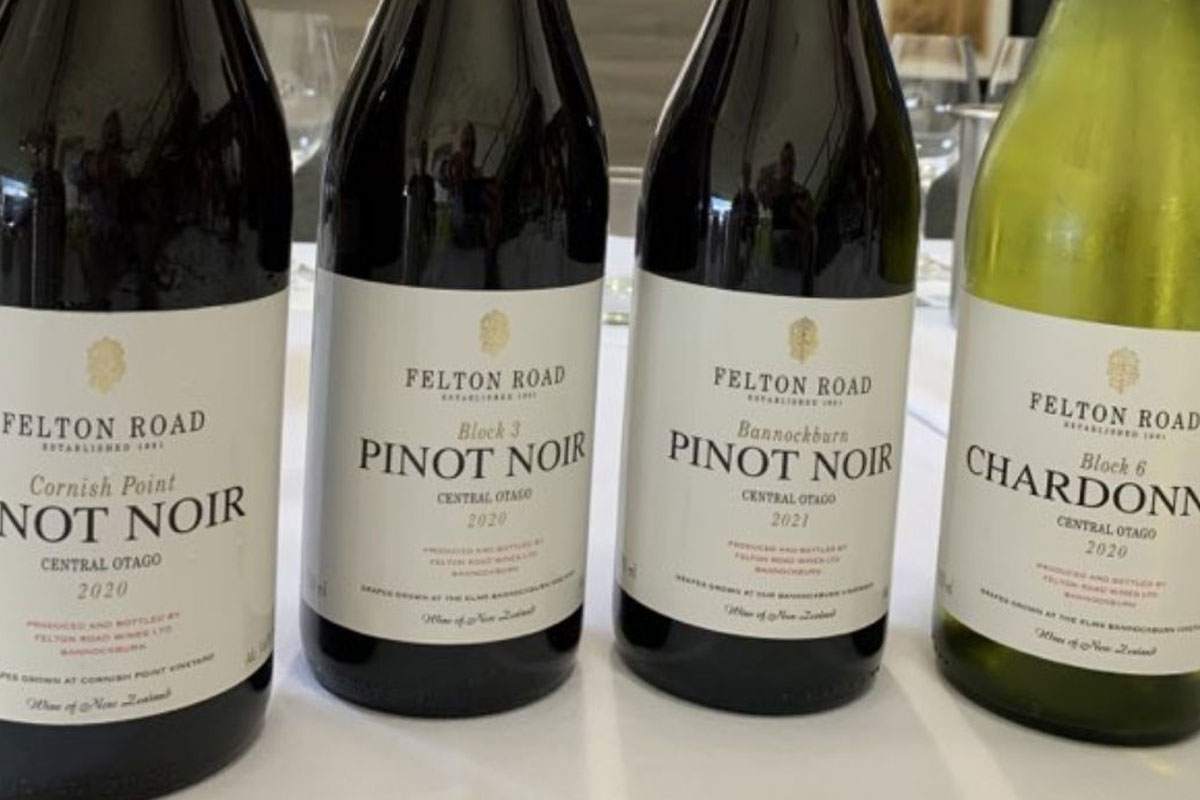 Felton Road飞腾酒庄包装标签