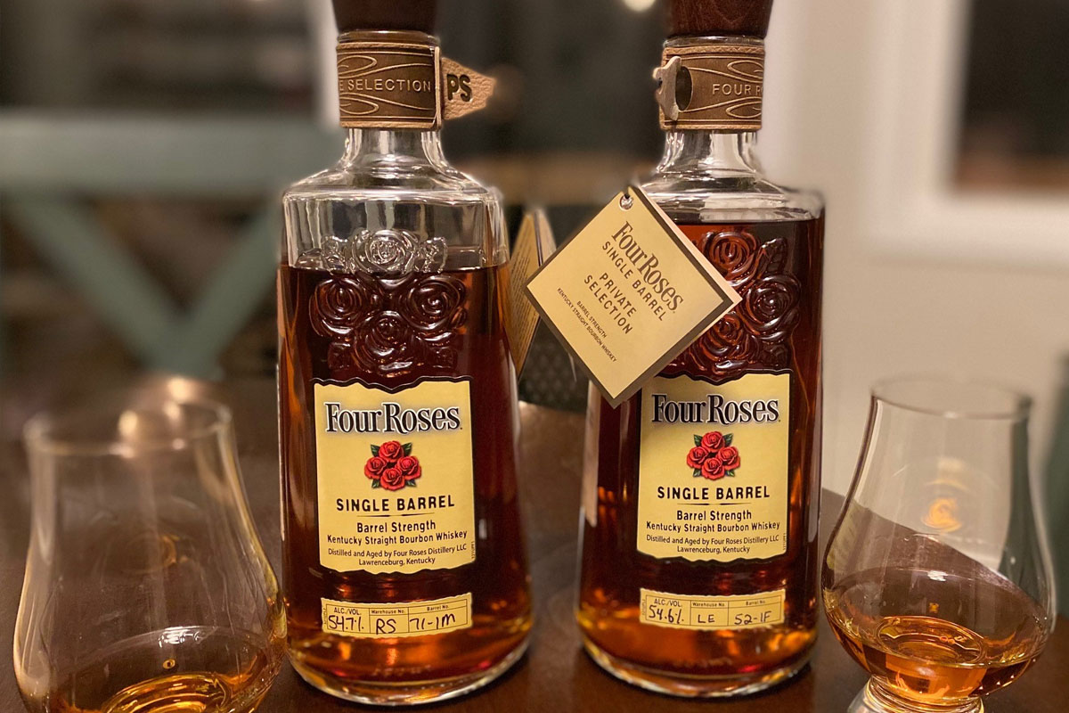 Four Roses标志设计含义及威士忌品牌设计理念