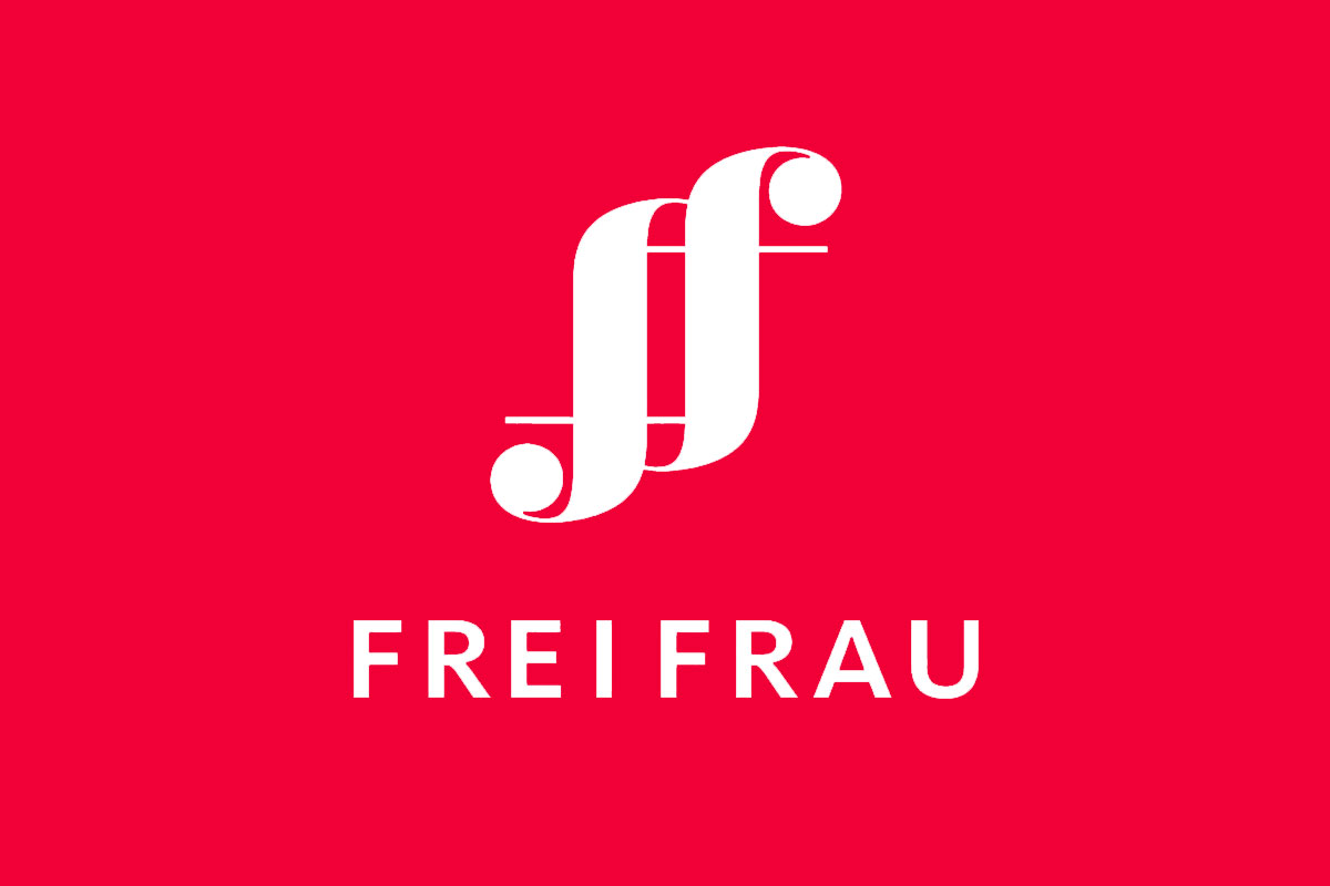 Freifrau反白logo