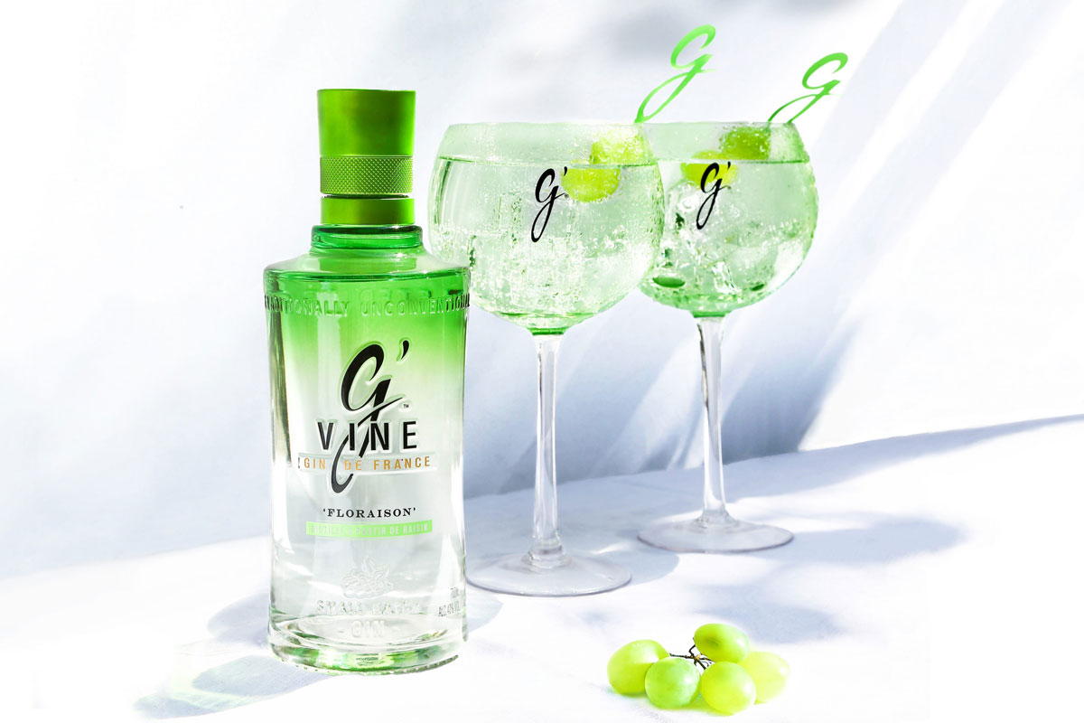 G'Vine标志设计含义及杜松子酒品牌设计理念