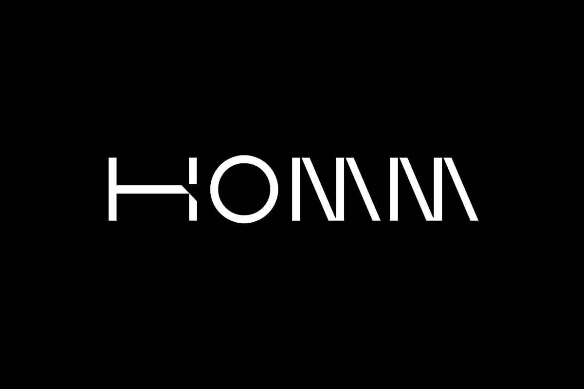 HOMM鸿居酒店品牌反白LOGO