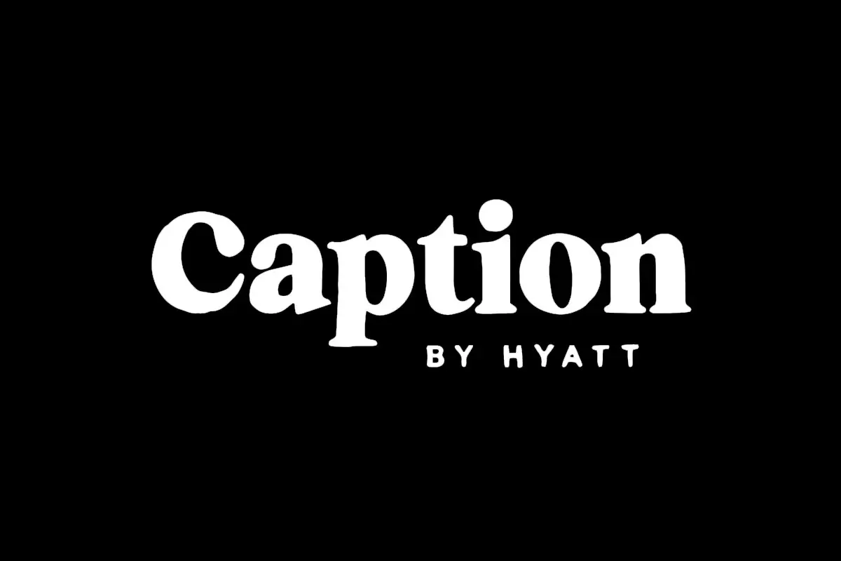 Caption凯悦嘉荟酒店品牌反白LOGO