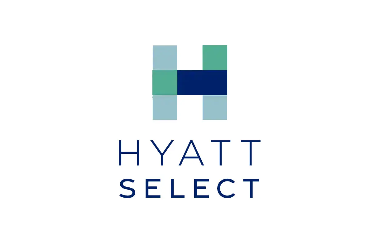 HYATT SELECT酒店品牌LOGO设计案例-酒店行业标志设计方案