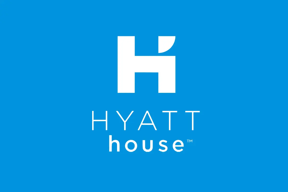 HYATT house酒店品牌反白LOGO
