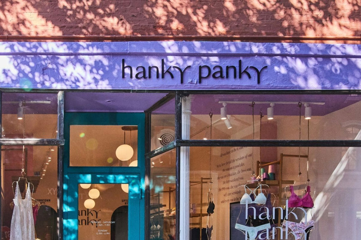 Hanky Panky标志设计含义及内衣品牌设计理念