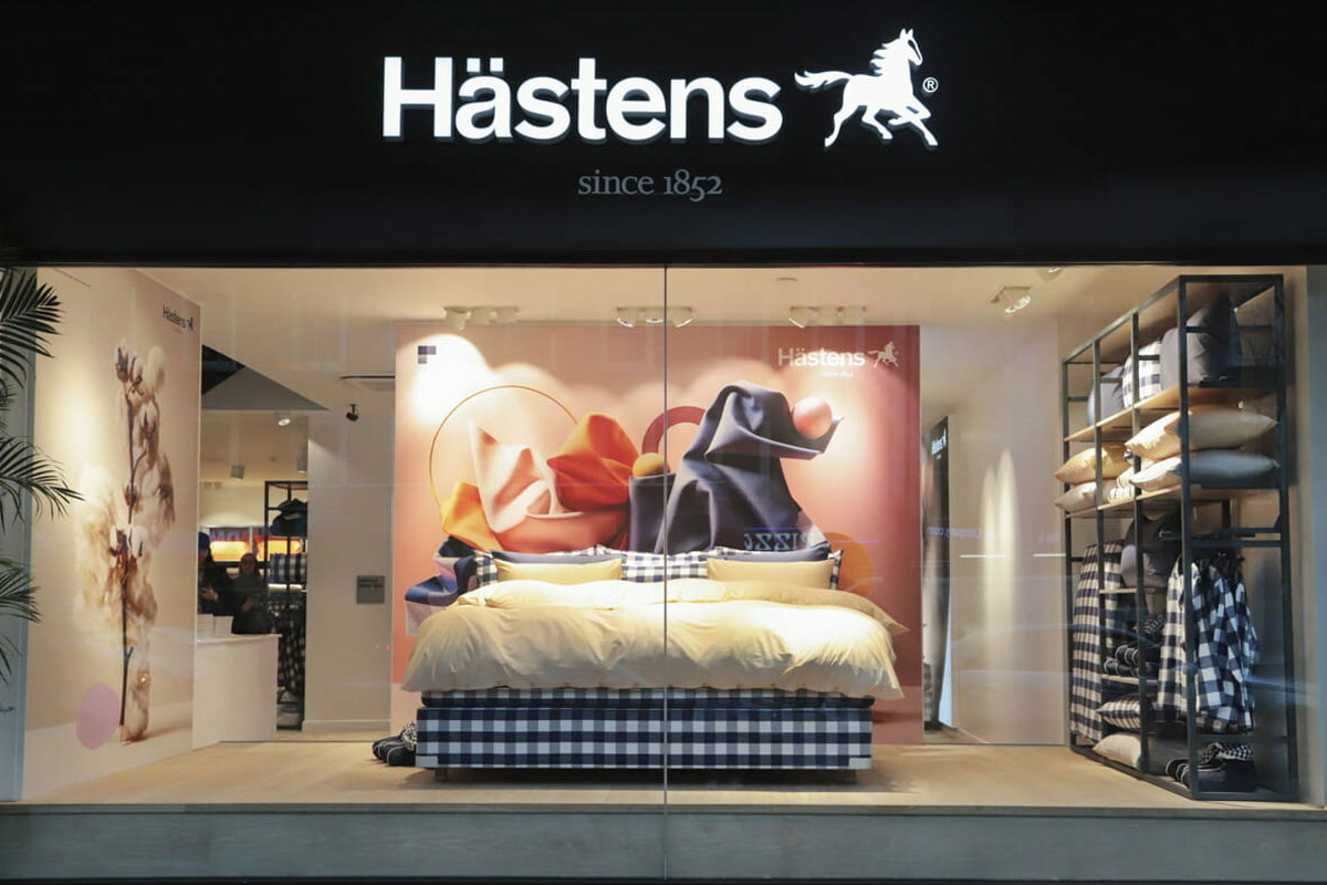 Hästens标志设计含义及家具品牌设计理念
