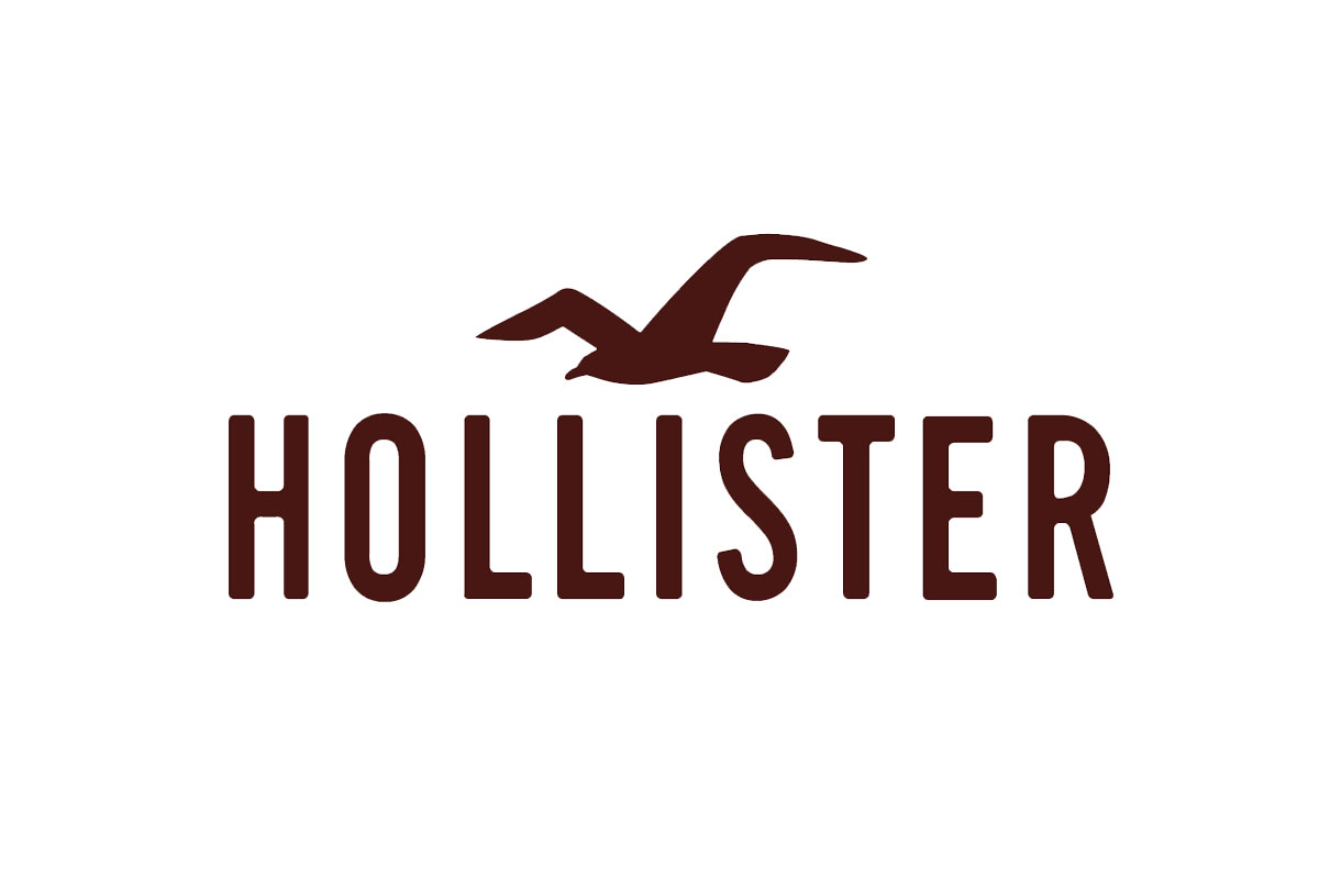 Hollister House霍利斯特品牌LOGO设计案例-服装行业标志设计方案