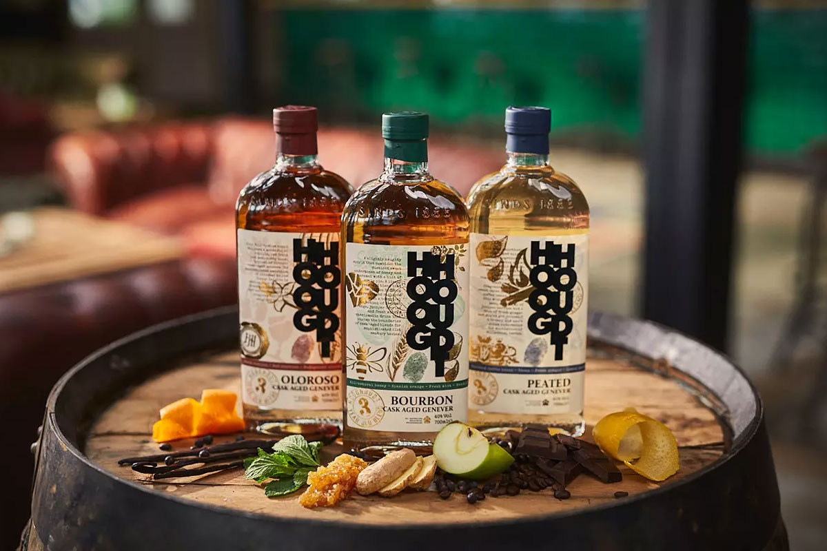 Hooghoudt标志设计含义及杜松子酒品牌设计理念