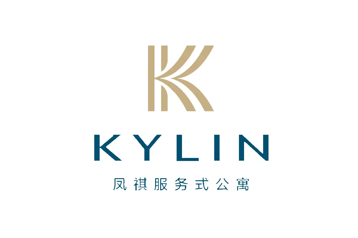 KYLIN凤祺酒店品牌LOGO设计案例-酒店行业标志设计方案