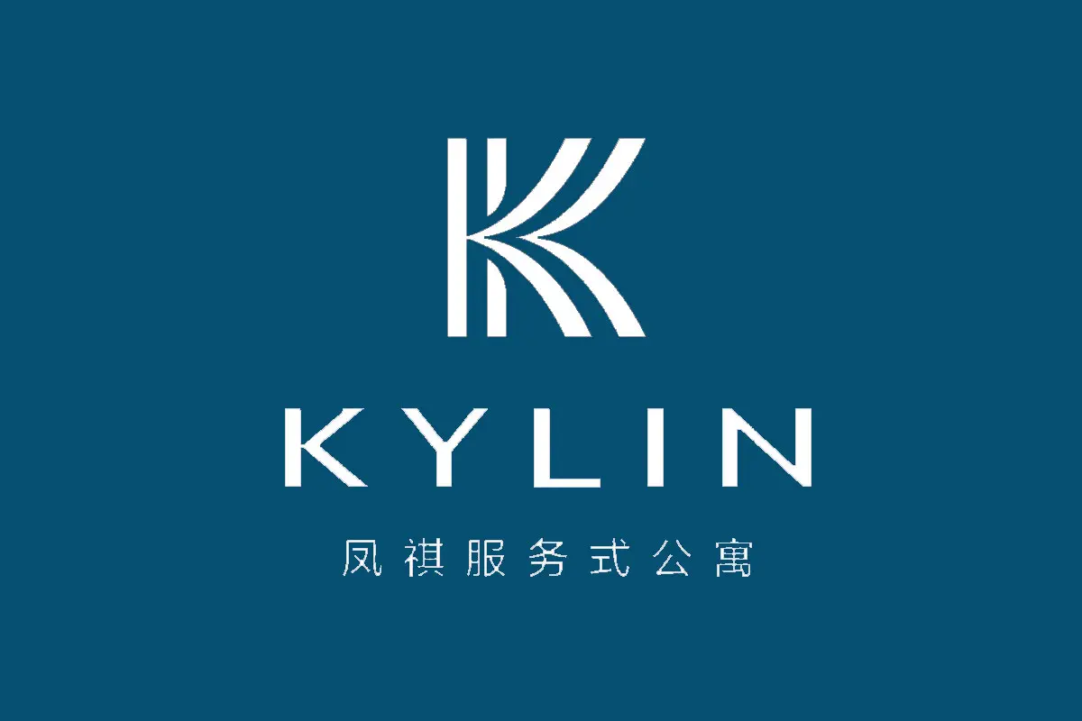 KYLIN凤祺酒店品牌反白LOGO