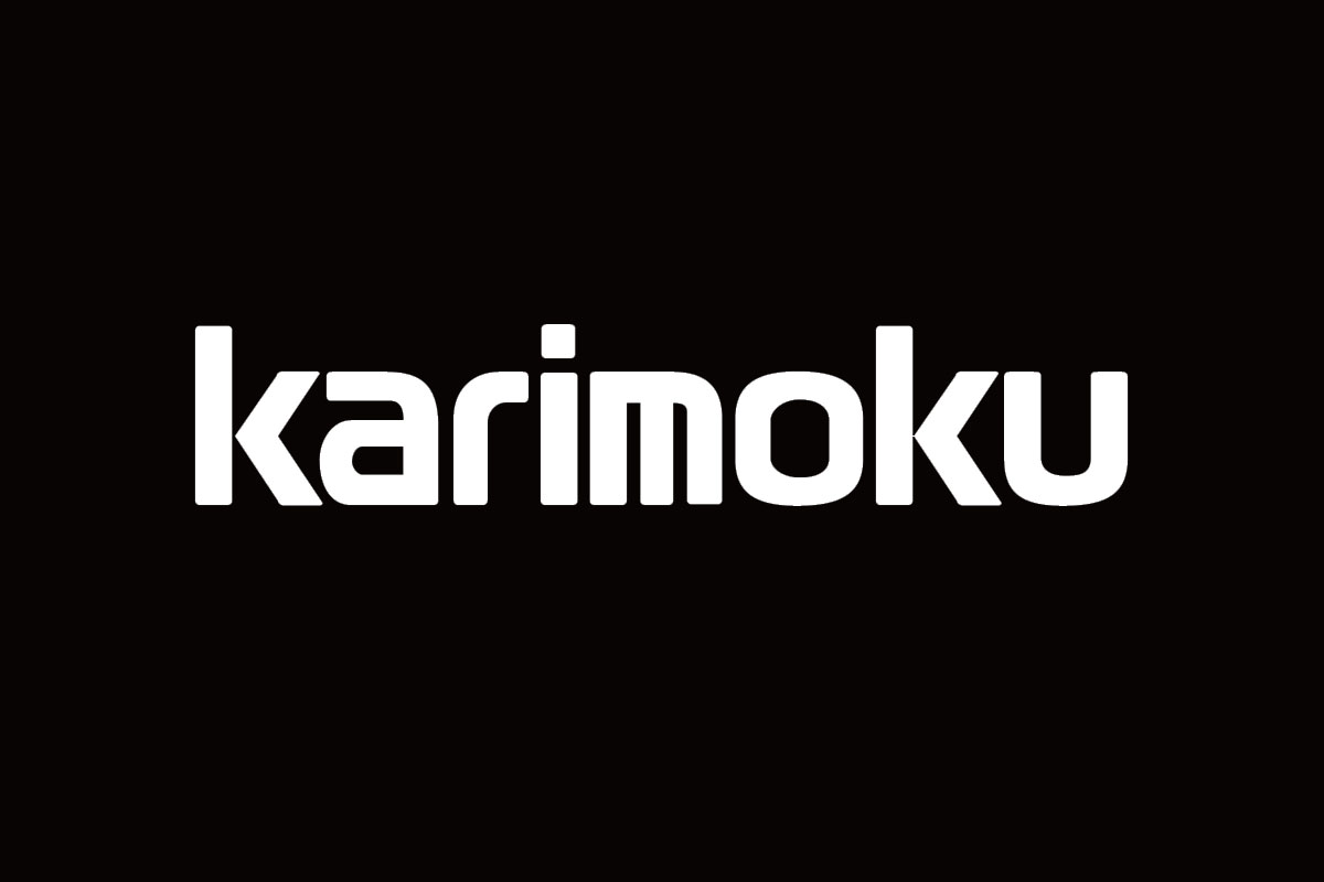Karimoku反白logo